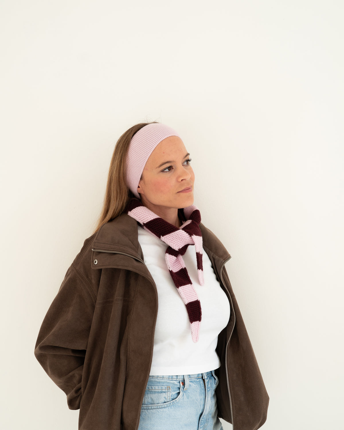 Merino Stirnband – Blush