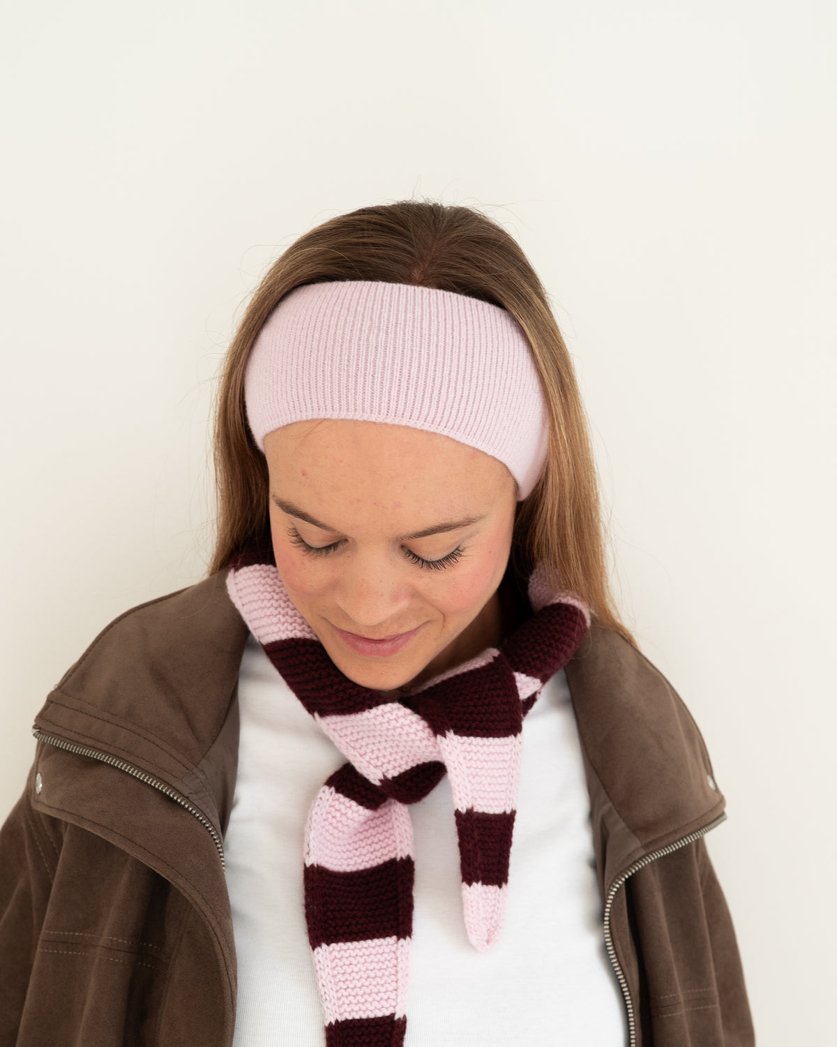 Merino Stirnband – Blush