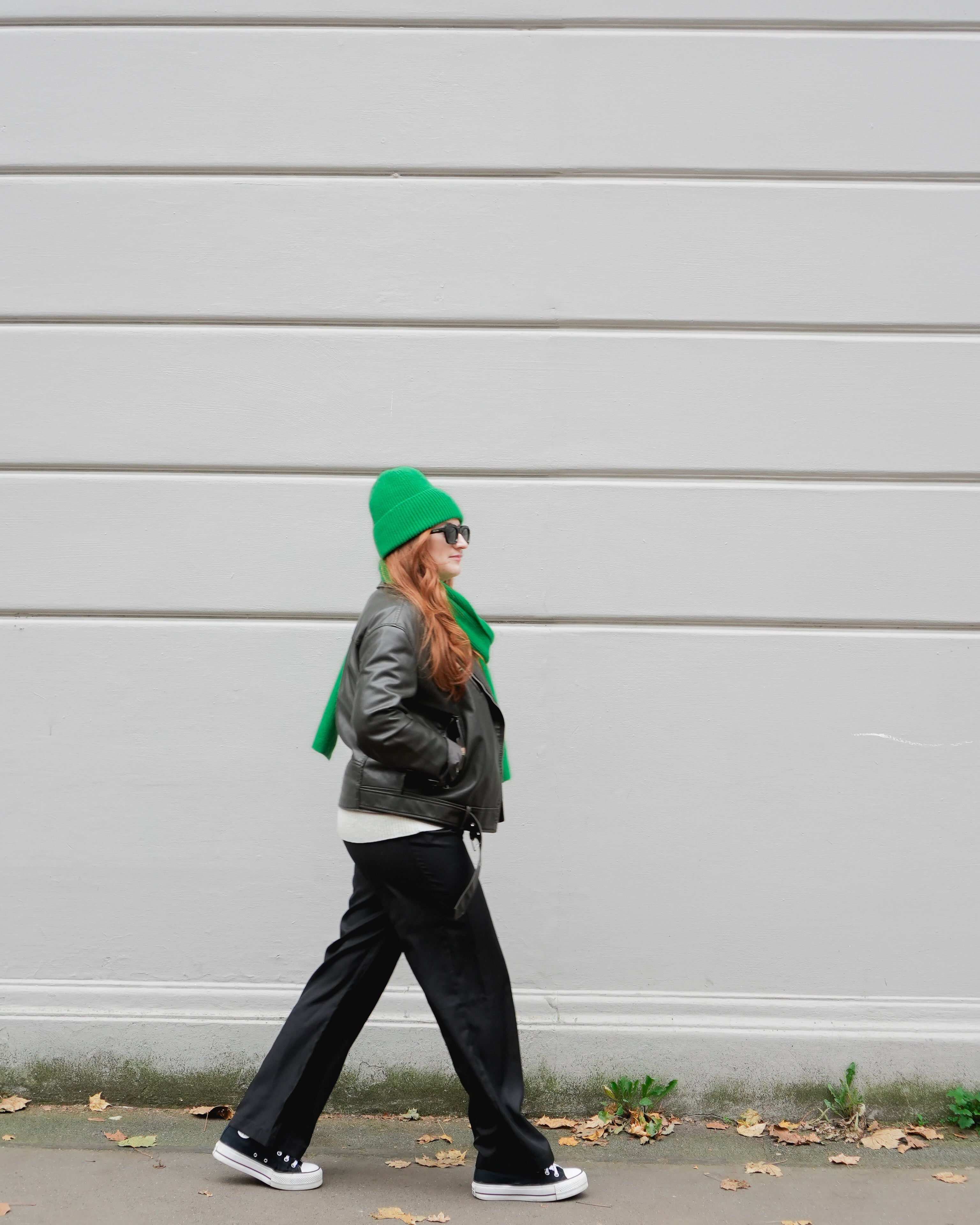 Merino Schal - Grass Green
