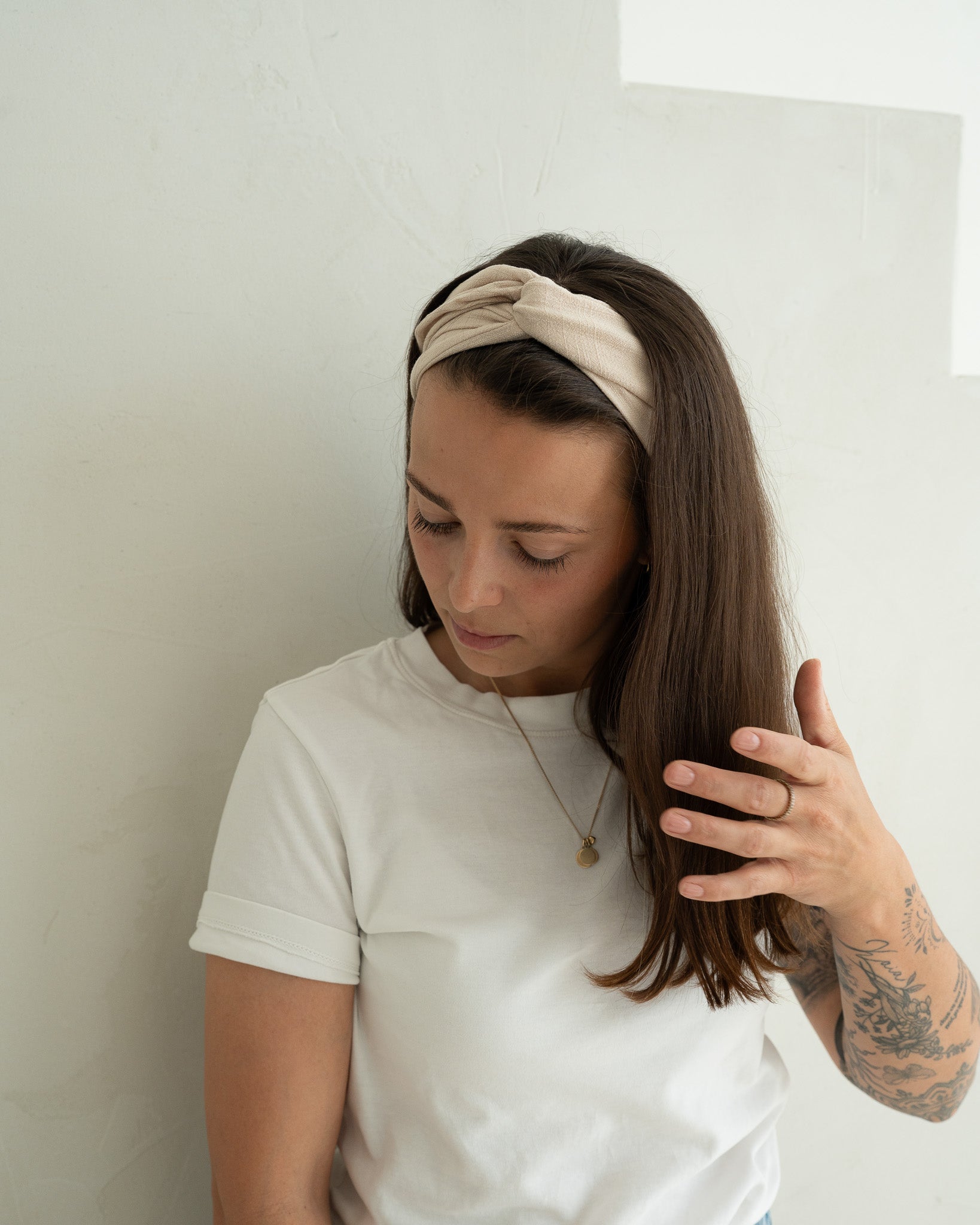 Drahthaarband Leinen – Soft Oat