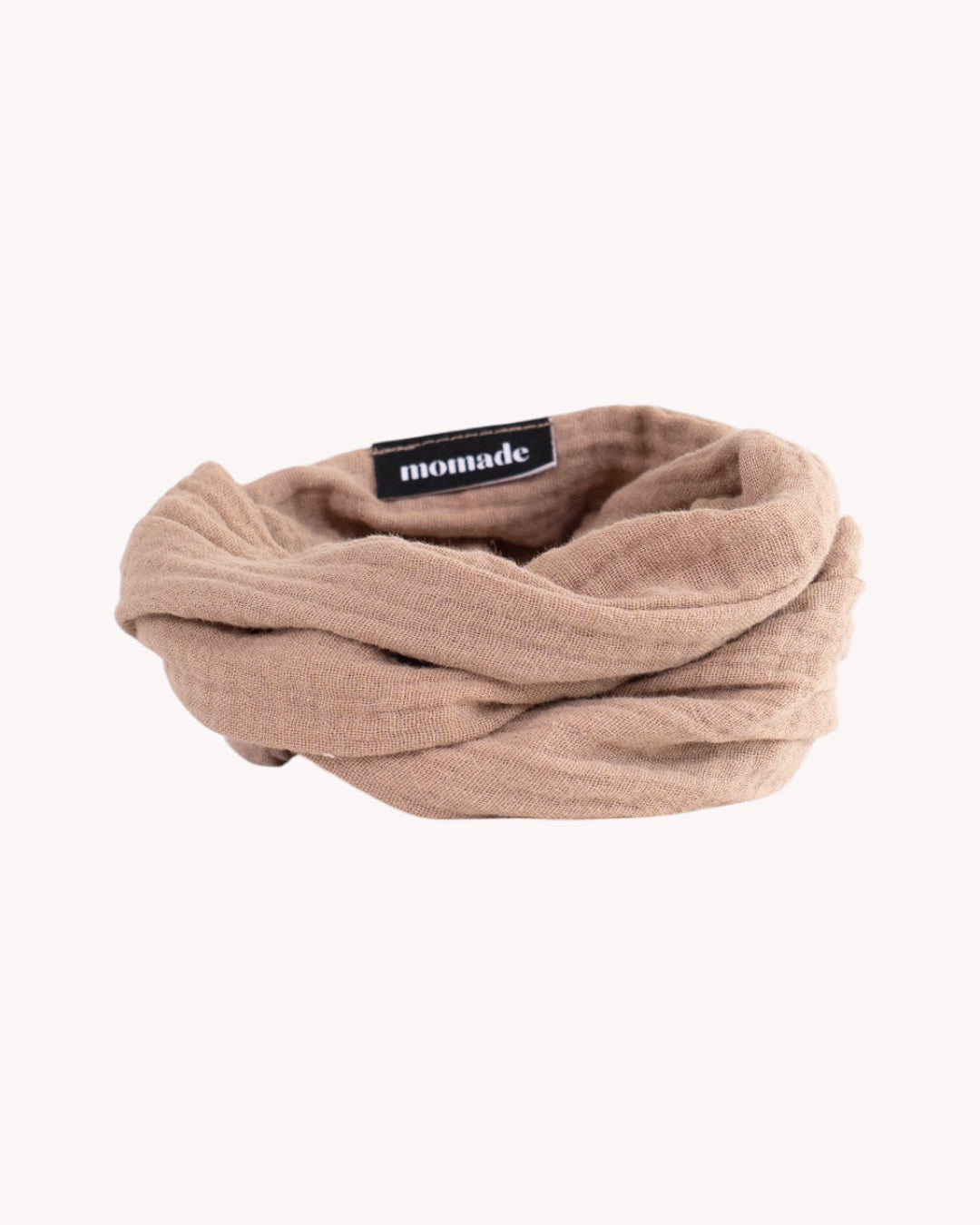 Drahthaarband Musselin – Beige