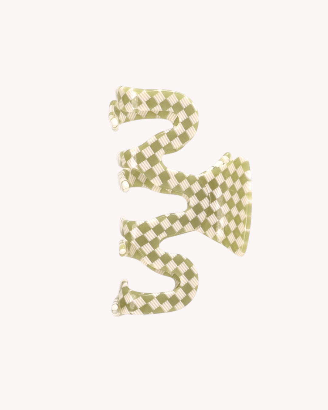 Green Checkered – Haarklammer
