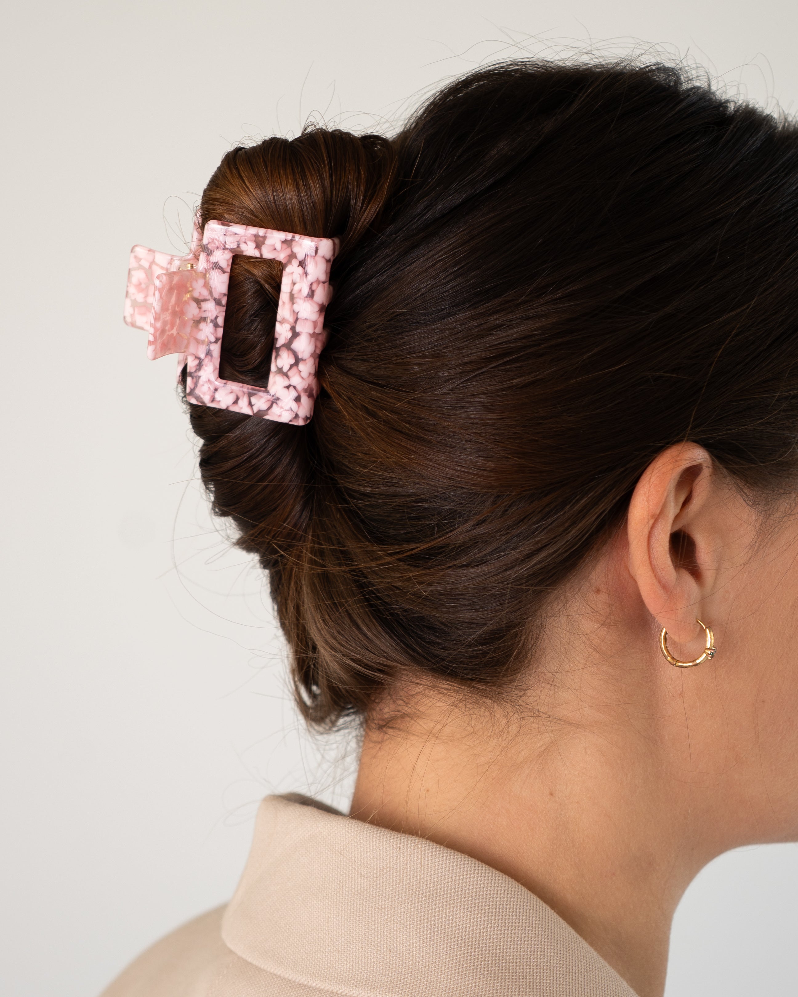 Pink Flakes – Haarklammer