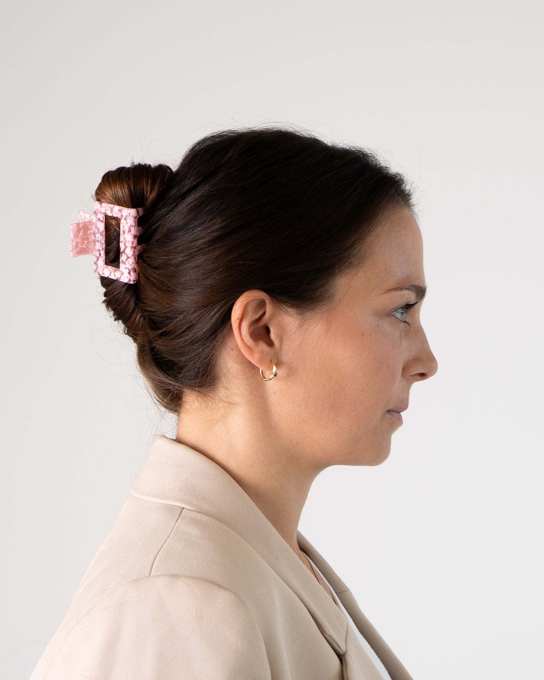 Pink Flakes – Haarklammer