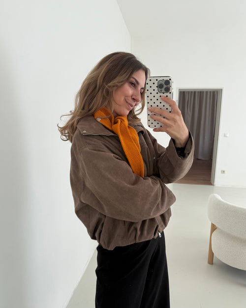 Mini Scarf in Orange
