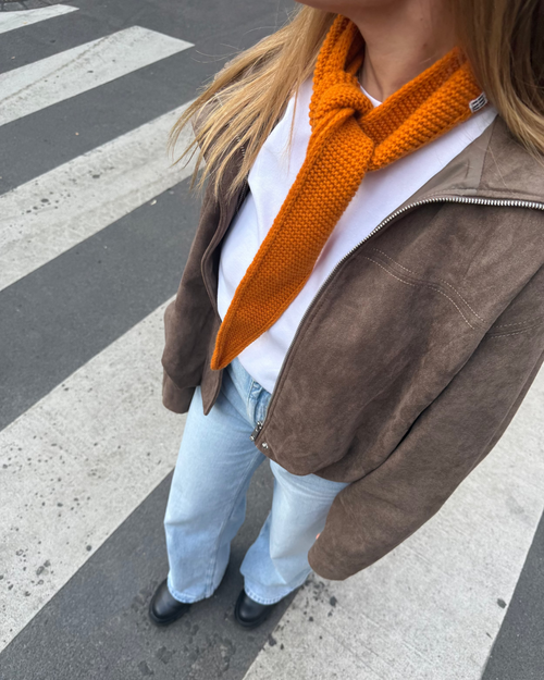 Mini Schal in Orange