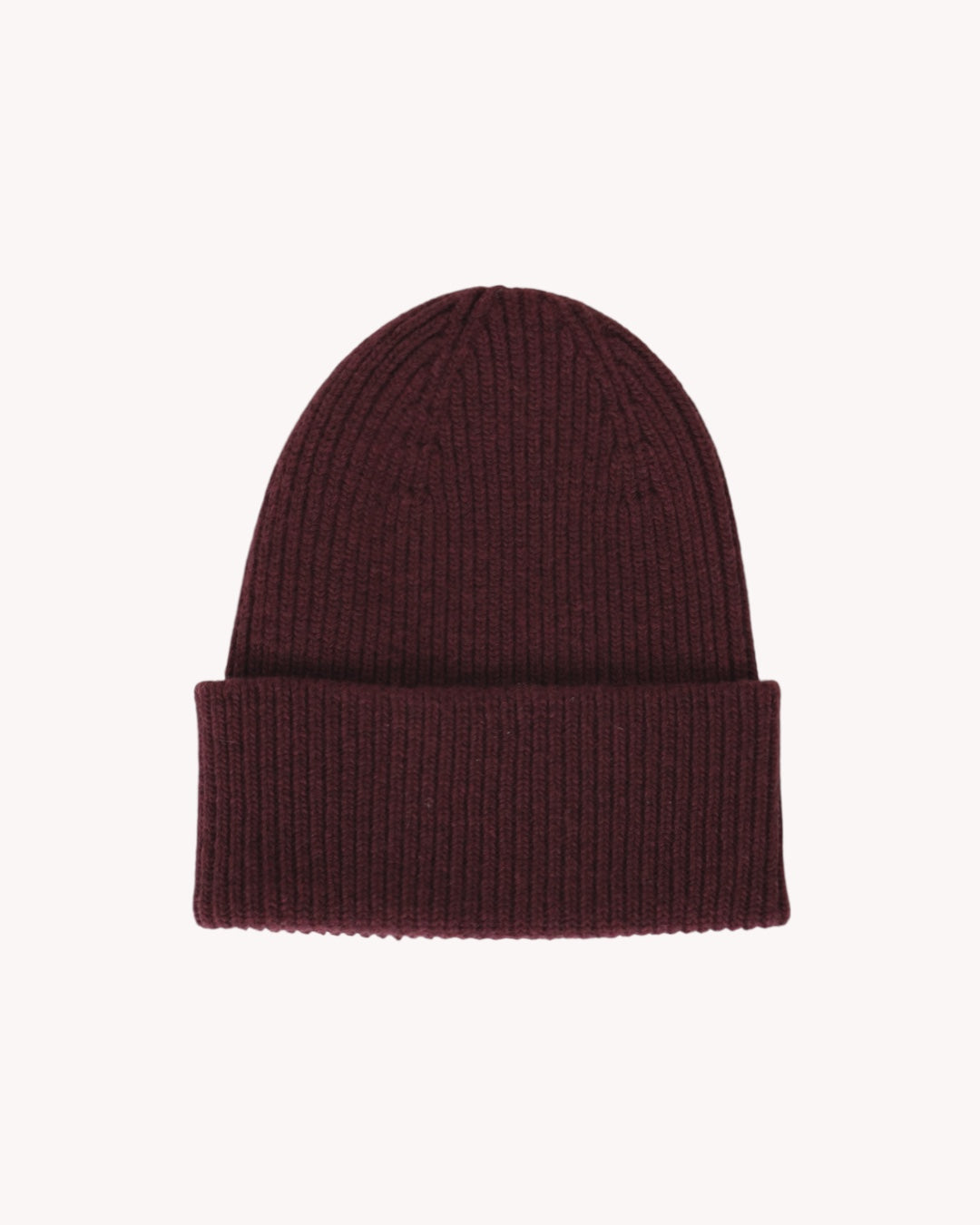 Merino Beanie – Burgundy