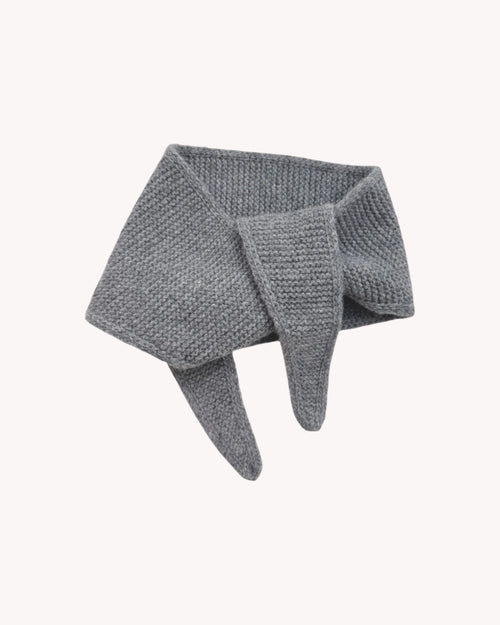 Merino Schal in Grau