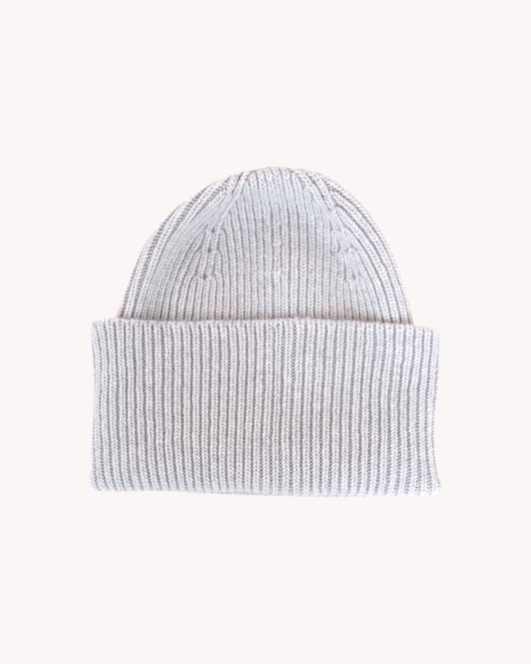 Merino Beanie – Light Grey