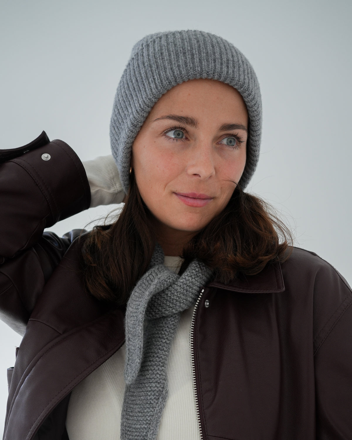 Merino Beanie - Cloud Grey