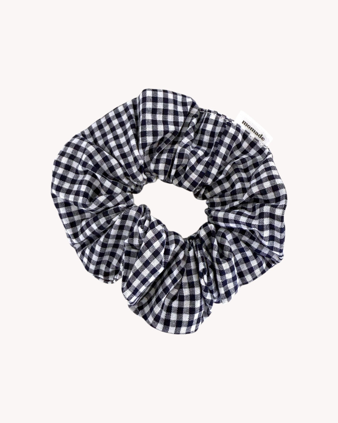 Scrunchie Checkered – Navy