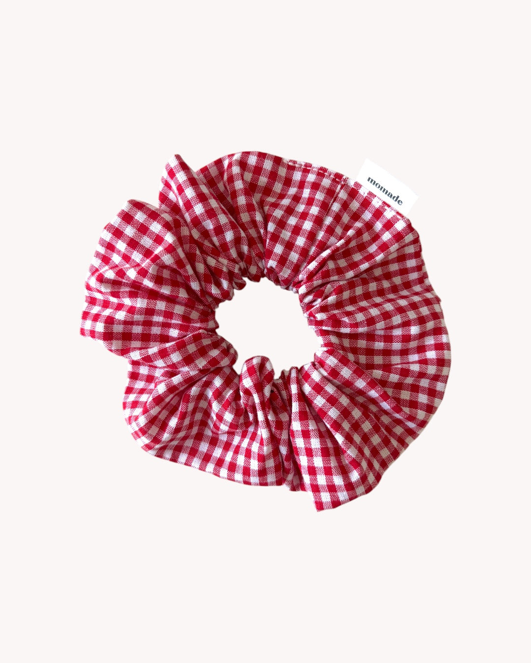 Scrunchie Checkered – Berry
