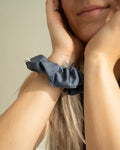 Scrunchie Satin – Cobalt