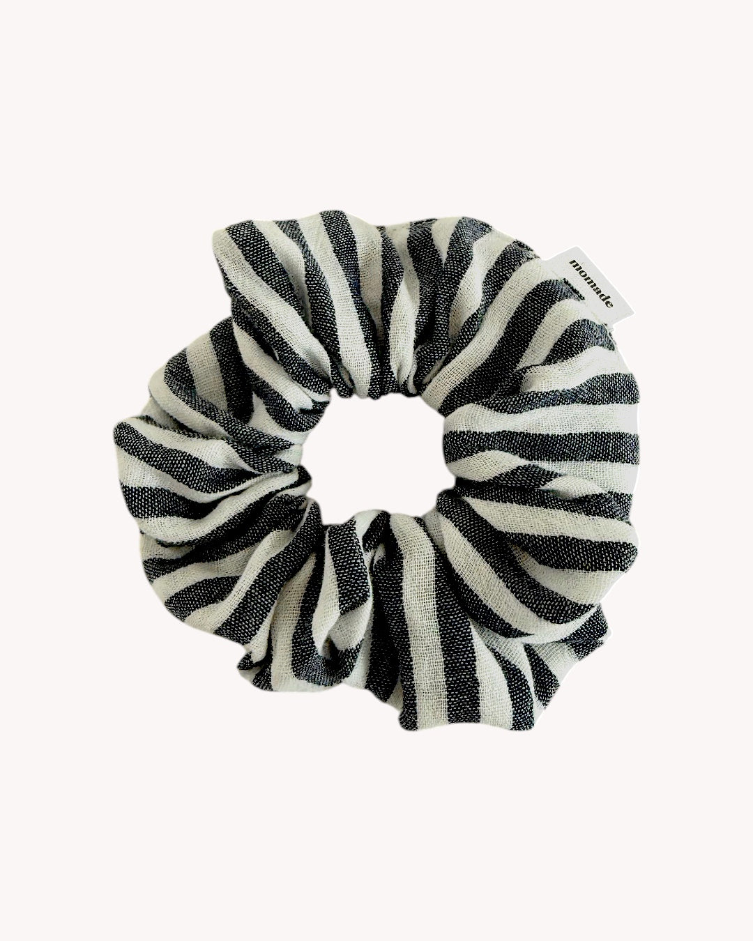Scrunchie Striped – Anthrazit
