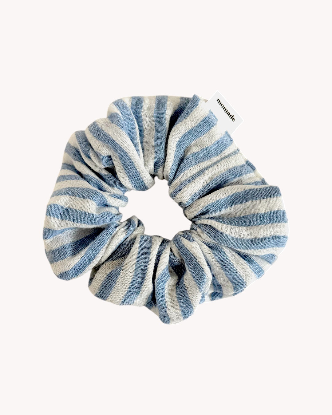 Scrunchie Striped – Soft Blue