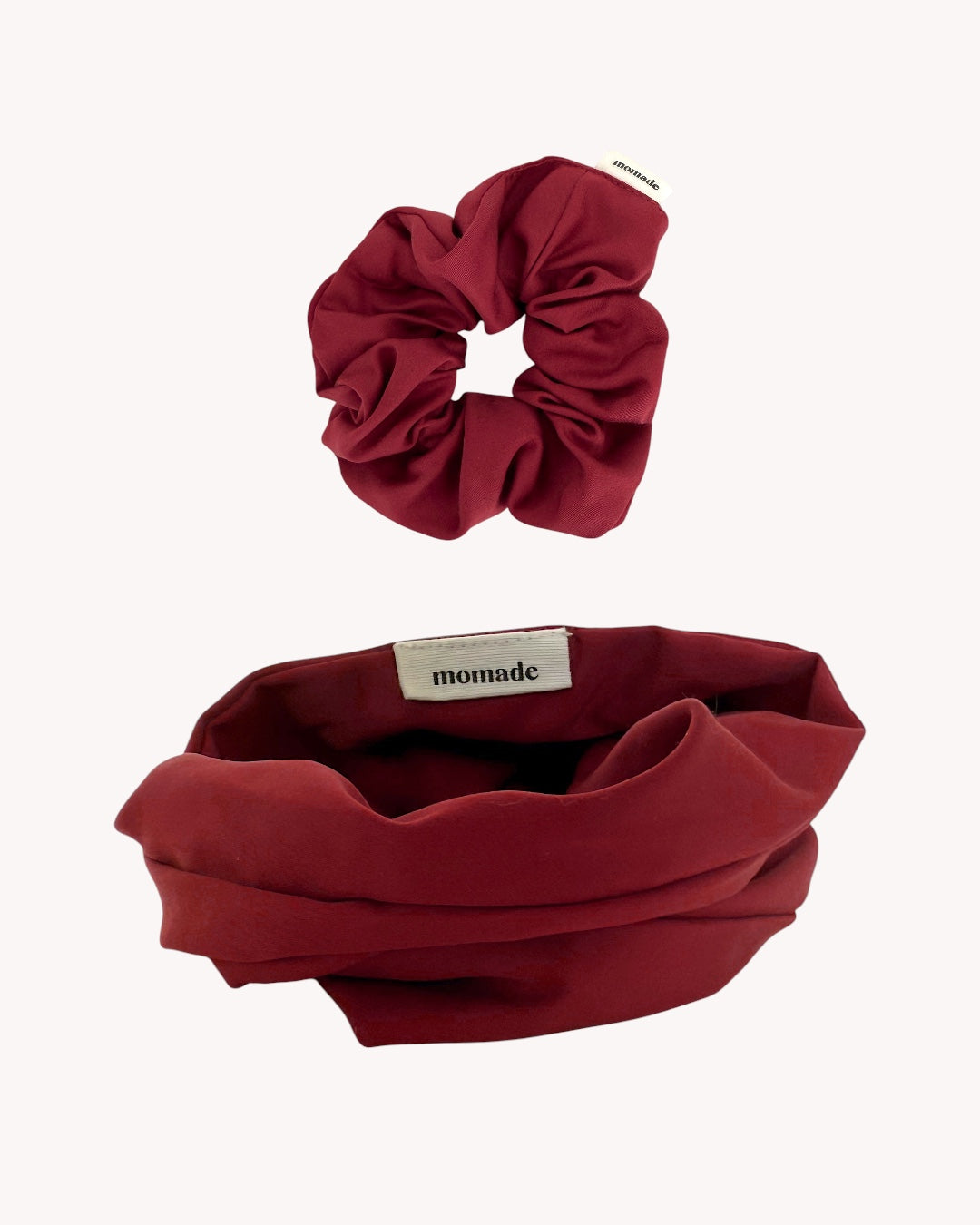 Set aus Drahthaarband und Scrunchie – Ruby